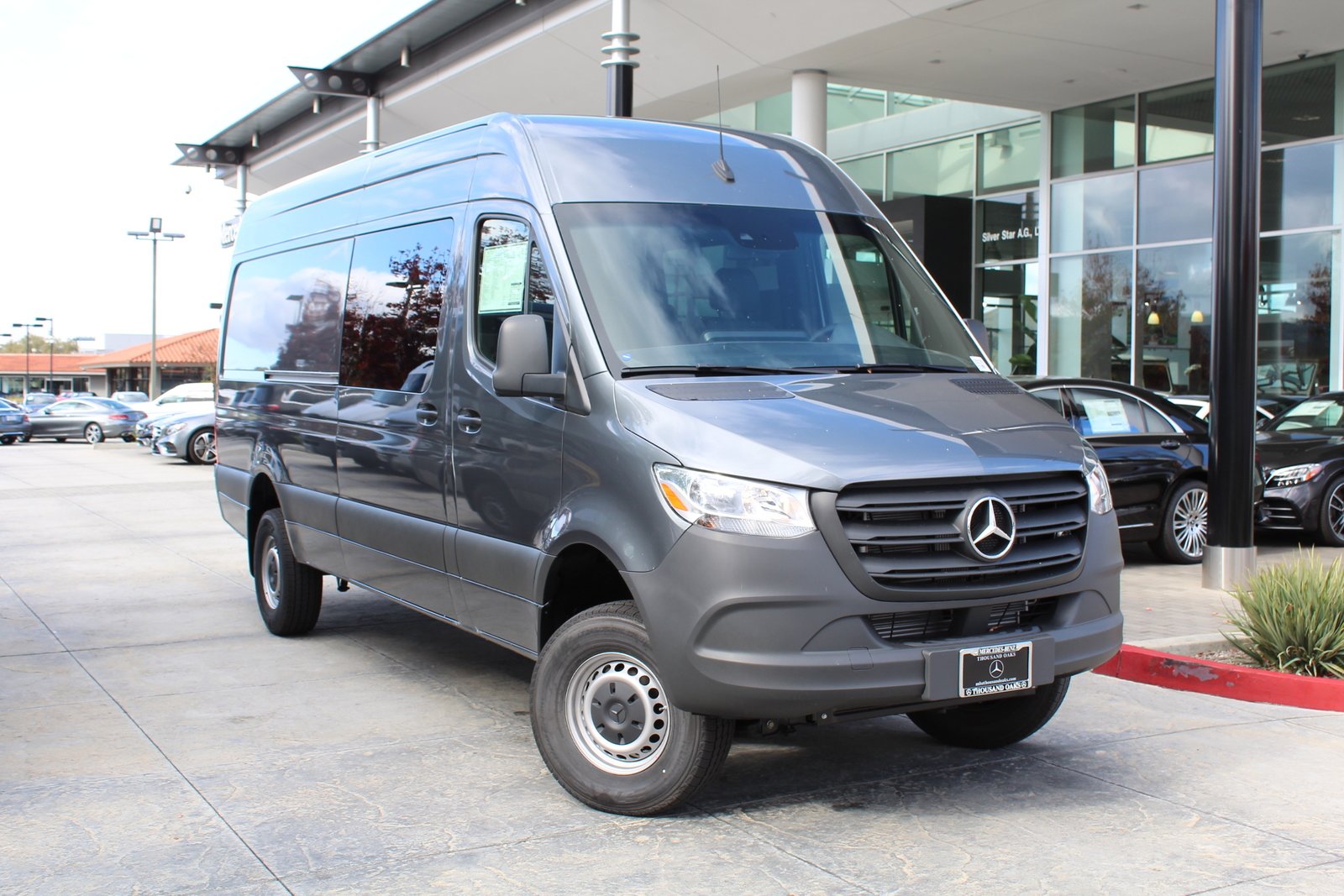 New 2019 MercedesBenz Sprinter Crew Van Fullsize Cargo Van in